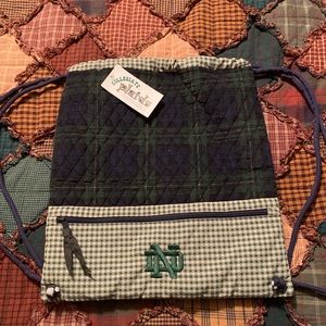 Quilted Notre Dame bag